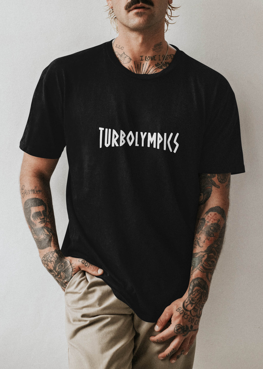 TURBOOLYMPICS 2023 BLACK T-SHIRT