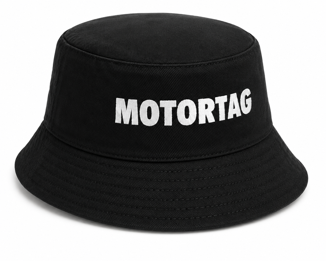MOTORTAG BUCKET HAT black